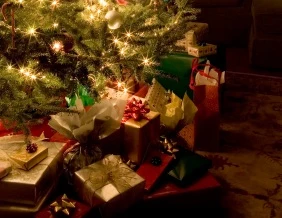 Presents under a Christmas Tree Presents under a Christmas Tree