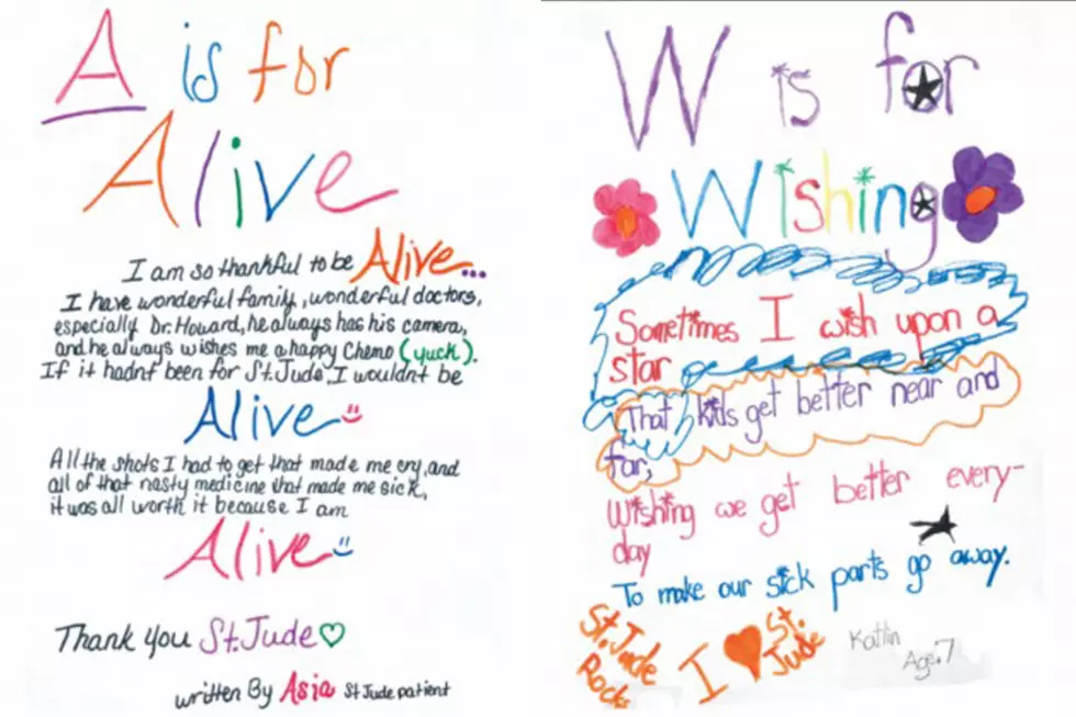 The Colorful ABCs of Cancer Give Hope to St. Jude Patients